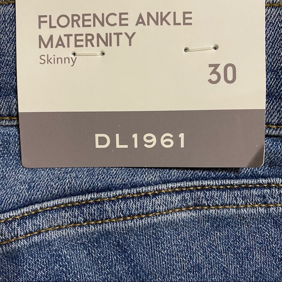 NEW DL1961 Florence Ankle Maternity Skinny Jeans - Picture 12 of 15